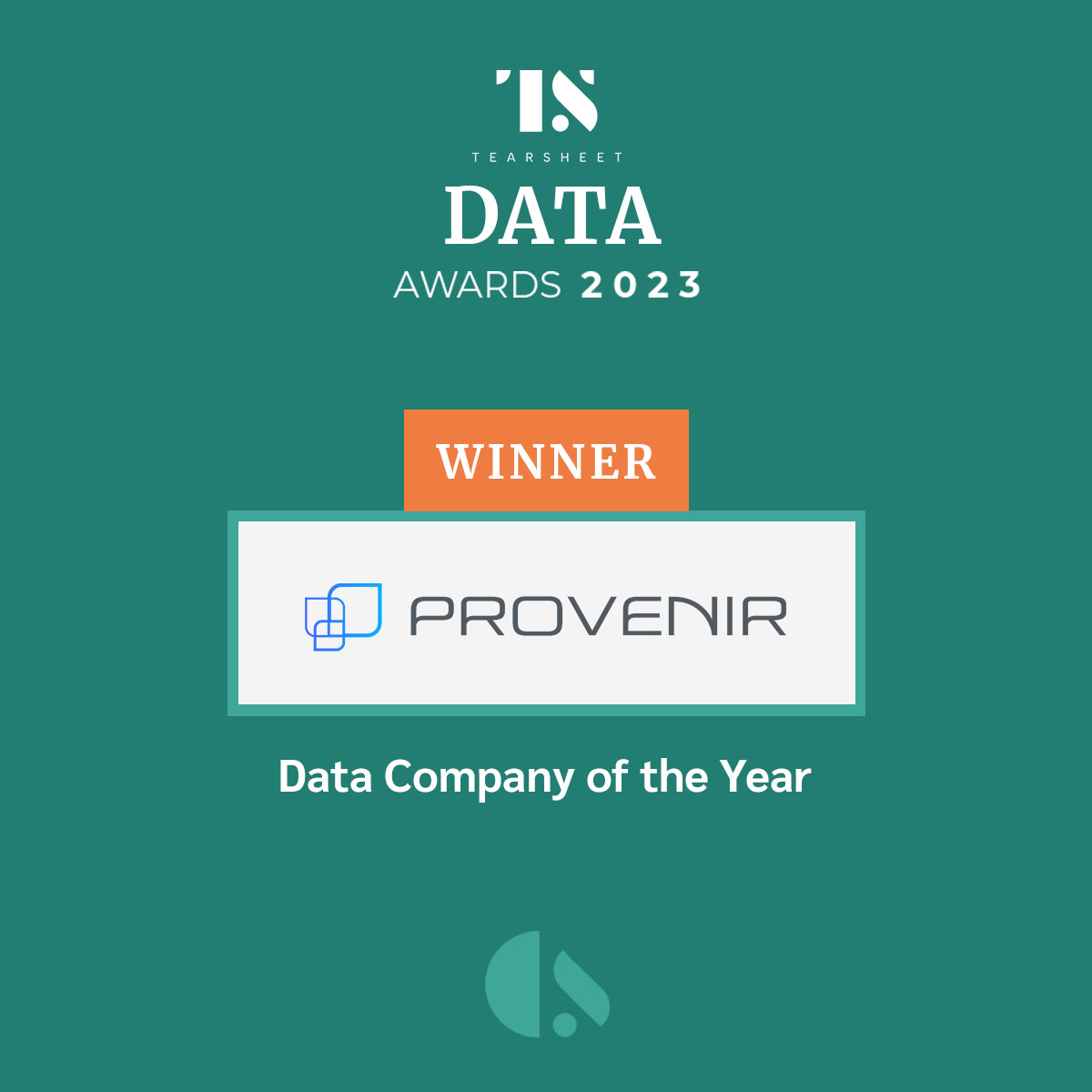 Data Awards 23 Winner