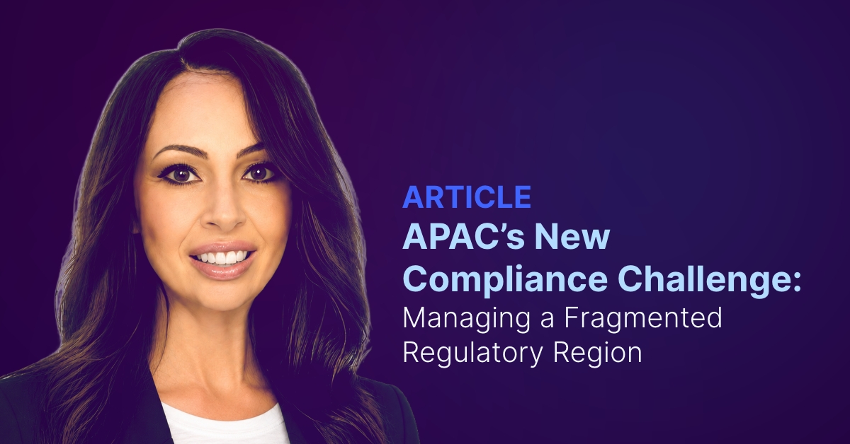Claire Hartley - APAC Compliance Challenge